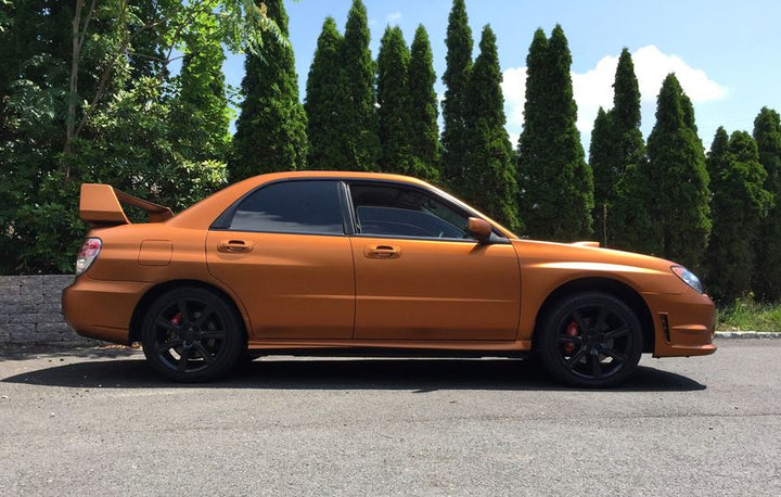 Burnt Copper Alloy Pearls on a customer car