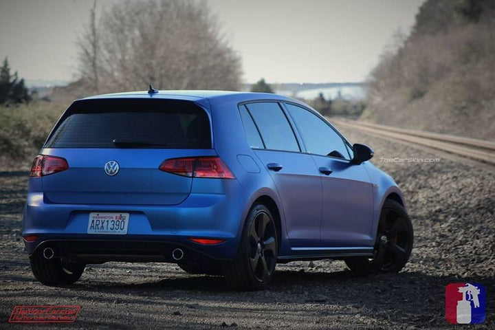 World Rally Blue Pearls on a customer car