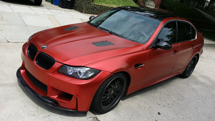 Real Red Peelable Car Kit on a customer car