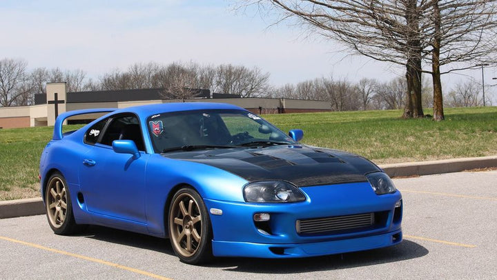 World Rally Blue Pearls on a customer car