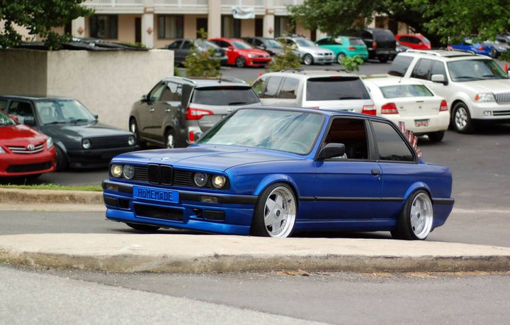 World Rally Blue Peelable Car Kit on a customer car