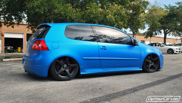 Sazuka Blue Peelable Car Kit on a customer car