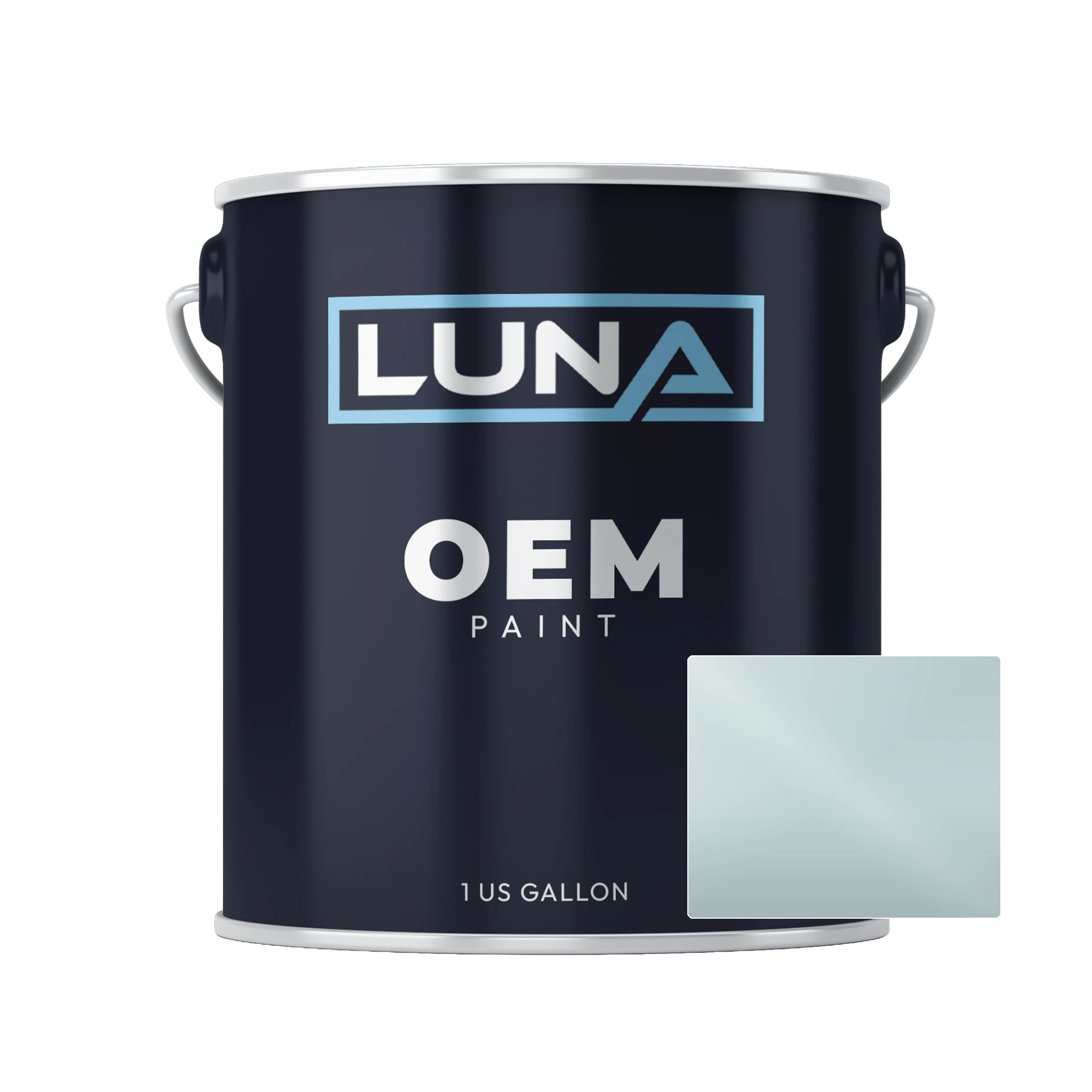 Maserati Bluish Silver Mat M. P. X. S1 180C | Luna OEM Basecoat - Gallon