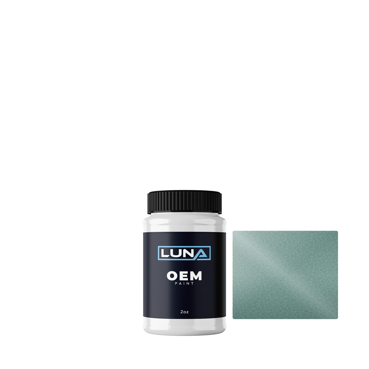 Lada Osoka Light Green M. 308 | Luna OEM Basecoat - 2oz Touch Up Bottle w/ Brush