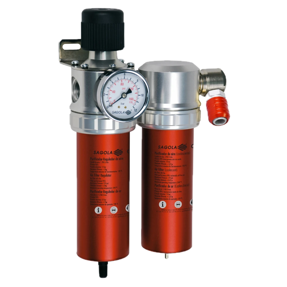 Sagola 4220 2 Stage Air Filtration