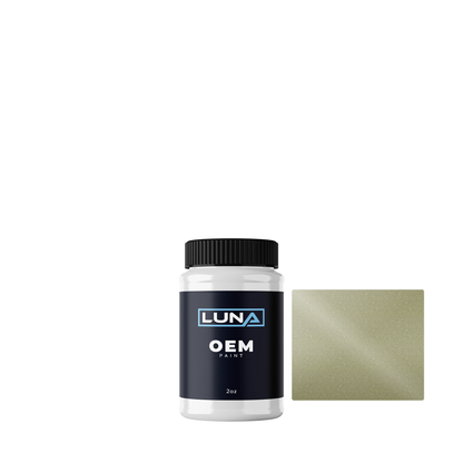 Toyota Premium Yellow Green M. 6U8 | Luna OEM Basecoat - 2oz Touch Up Bottle w/ Brush