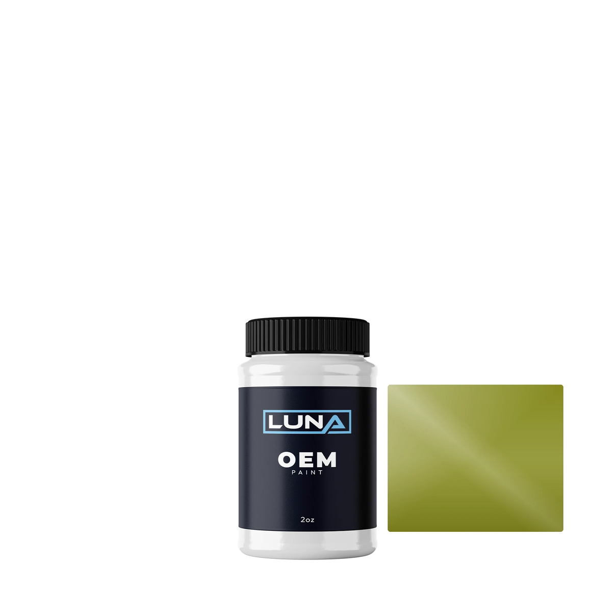 Tata Apple Green M. TA130 | Luna OEM Basecoat - 2oz Touch Up Bottle w/ Brush