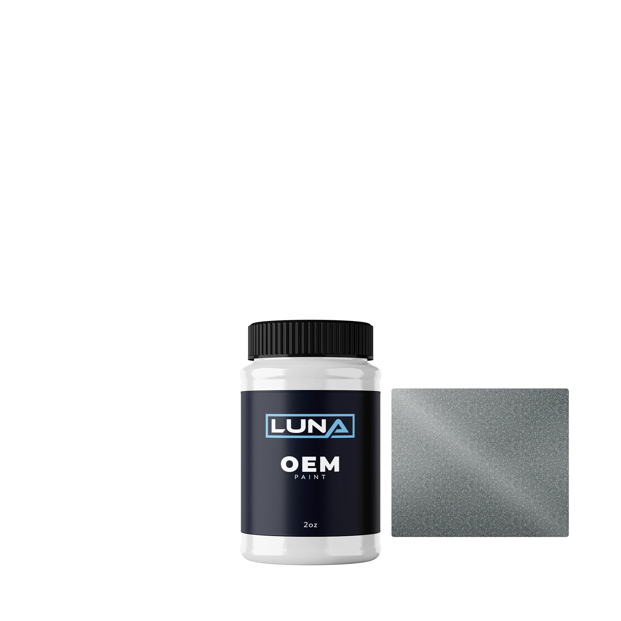 Suzuki Light Grey M. 1VT | Luna OEM Basecoat - 2oz Touch Up Bottle w/ Brush