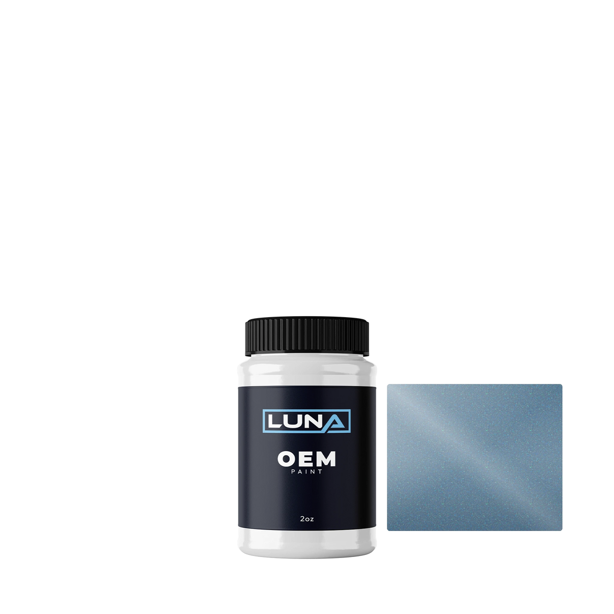 Nissan Planet Blue P. M. RAT | Luna OEM Basecoat - 2oz Touch Up Bottle w/ Brush