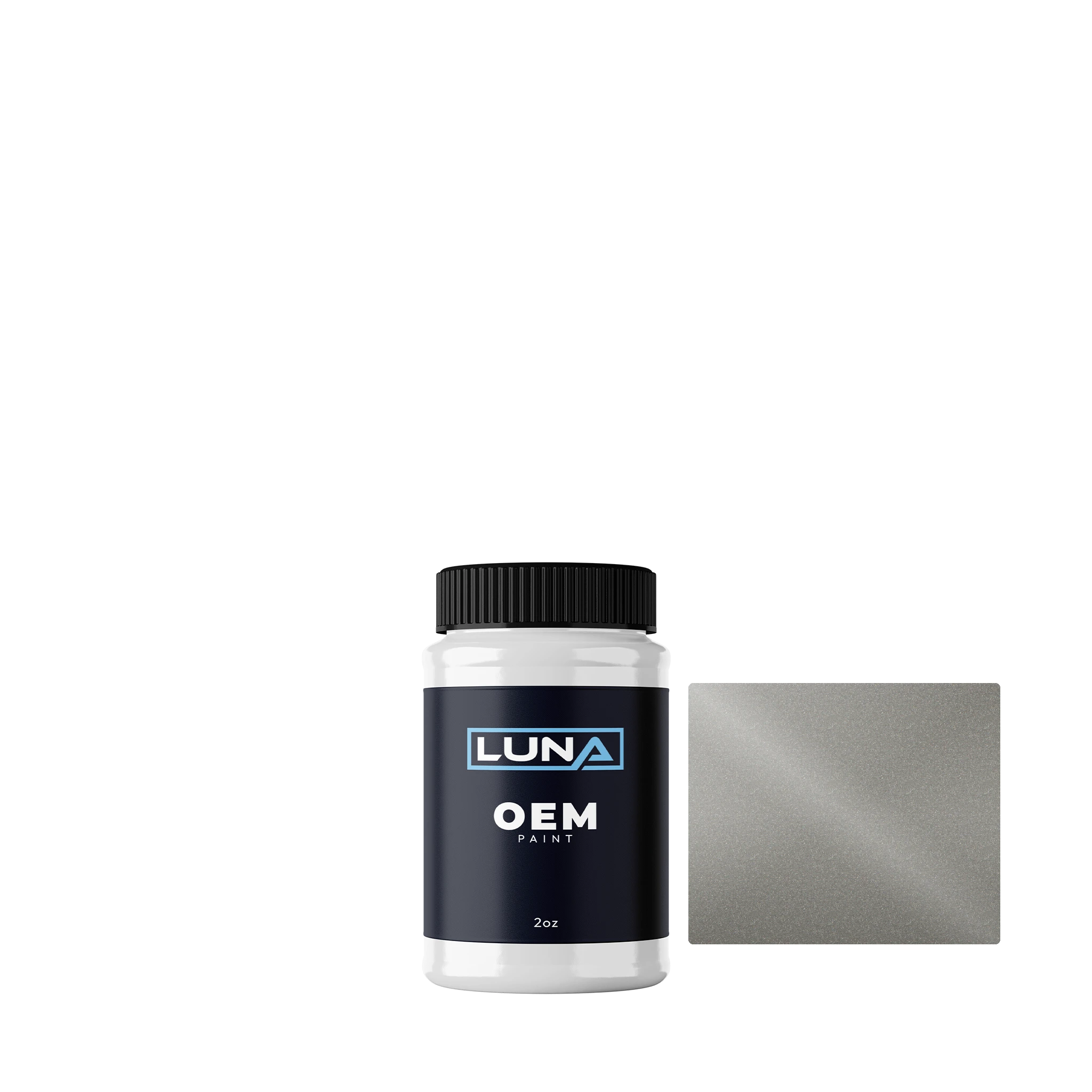 Seat Plata Rayo M. LP7Y | Luna OEM Basecoat - 2oz Touch Up Bottle w/ Brush