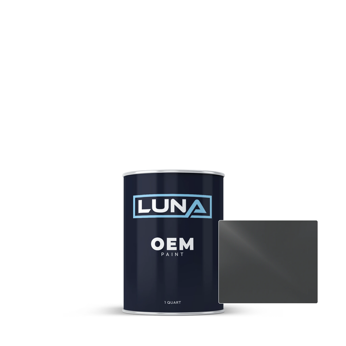 General Motors Light Charcoal Gray WA500F | Luna OEM Basecoat - Quart