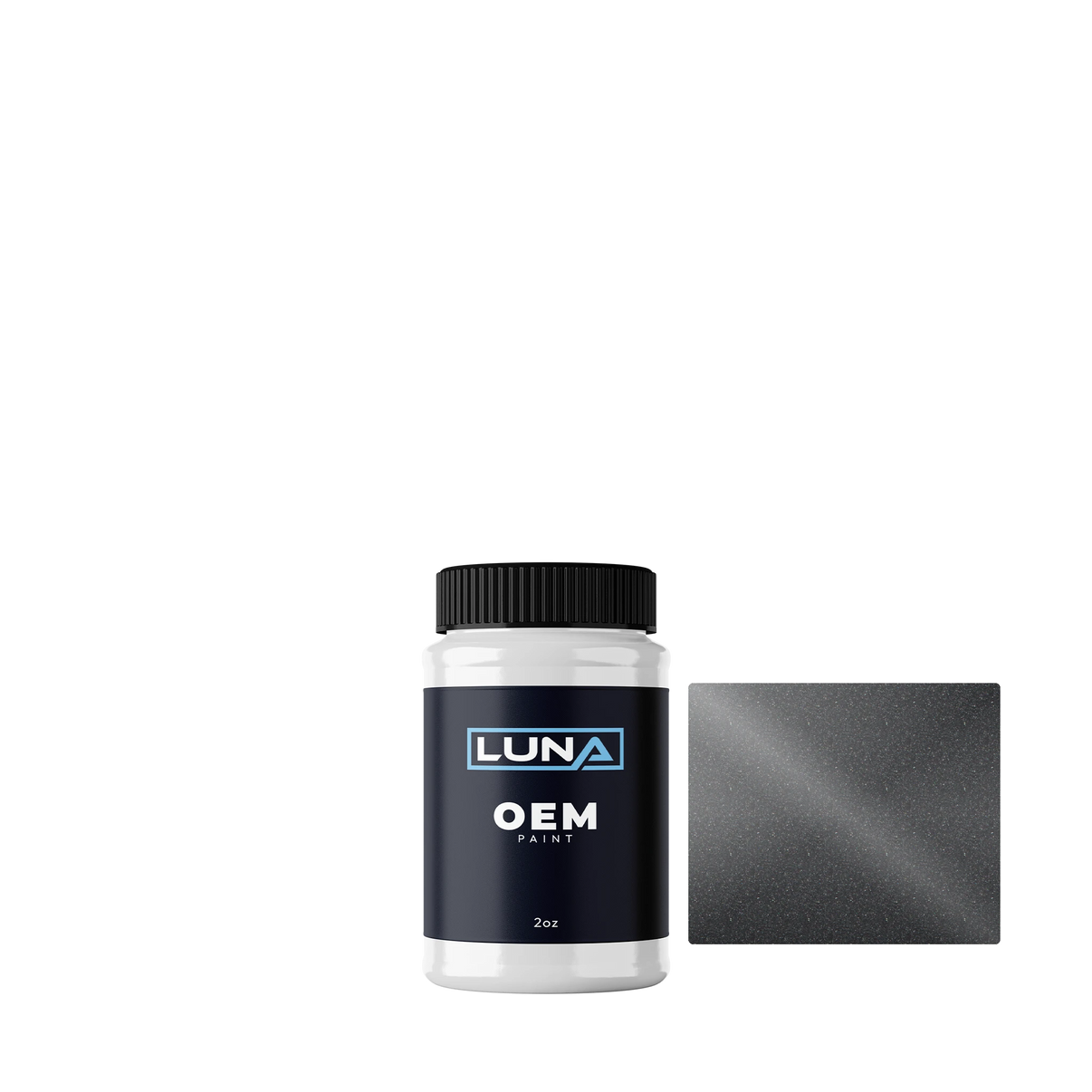 Nissan Grey M. KAD | Luna OEM Basecoat - 2oz Touch Up Bottle w/ Brush