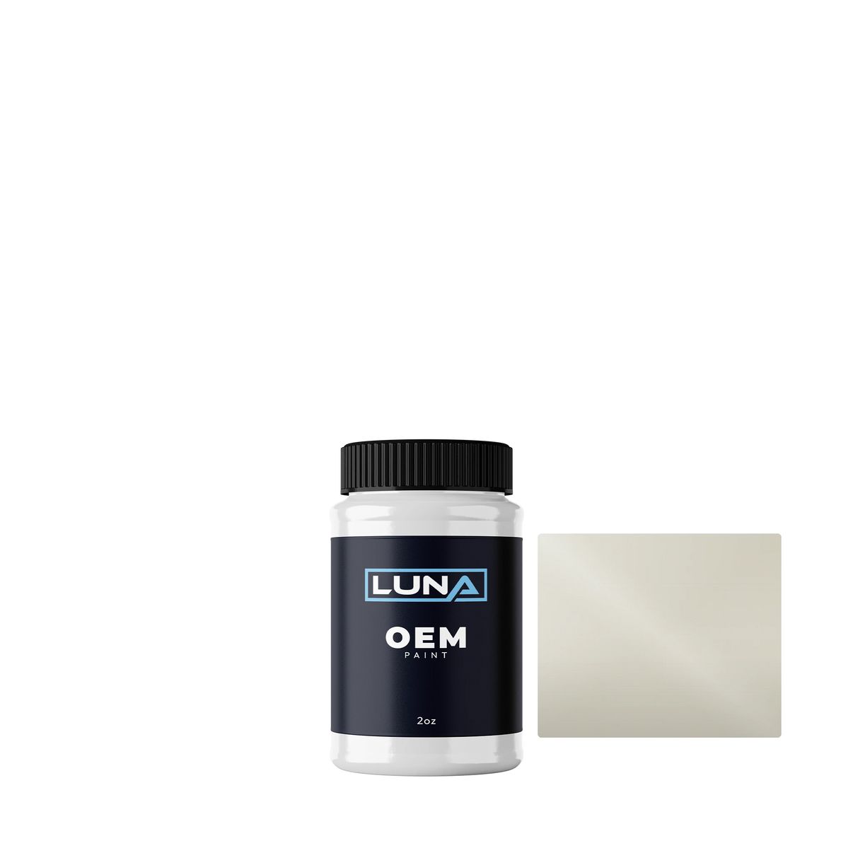 Volvo Perlweiss 79 | Luna OEM Basecoat - 2oz Touch Up Bottle w/ Brush