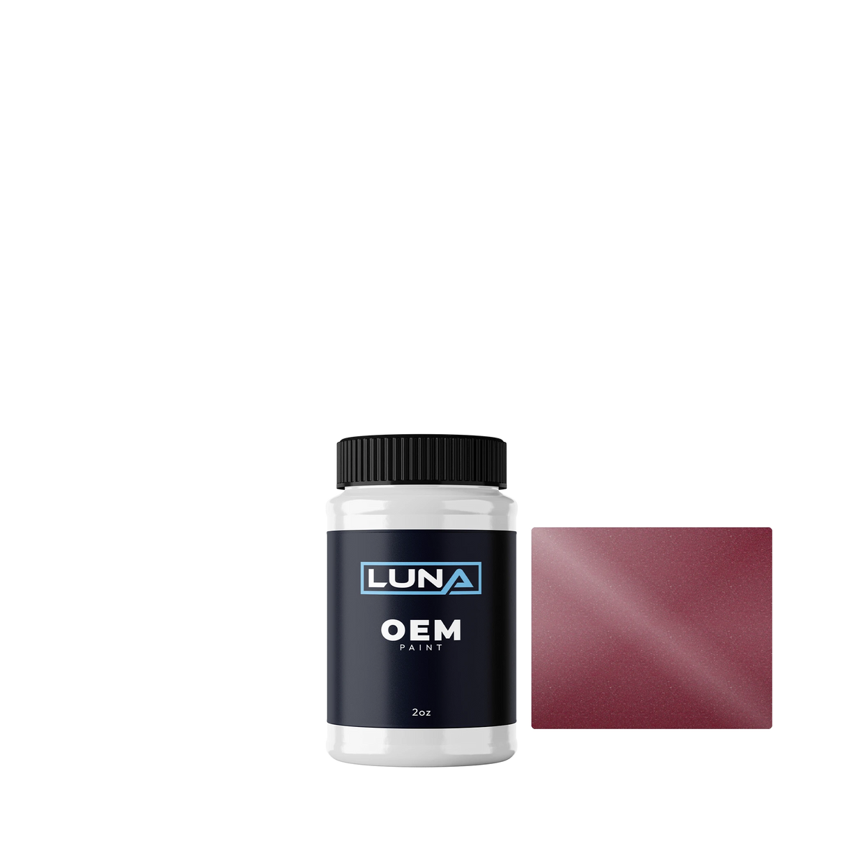 Ford Flambeau Red M. G2 | Luna OEM Basecoat - 2oz Touch Up Bottle w/ Brush