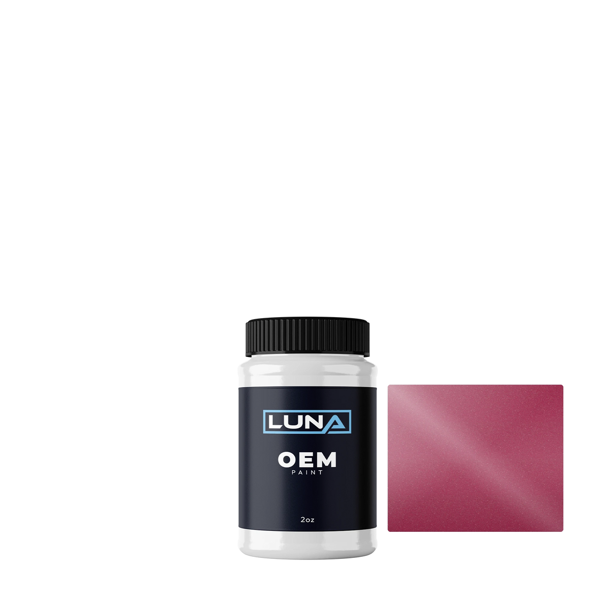 Nissan Moco Cherry P. M. ZEP | Luna OEM Basecoat - 2oz Touch Up Bottle w/ Brush