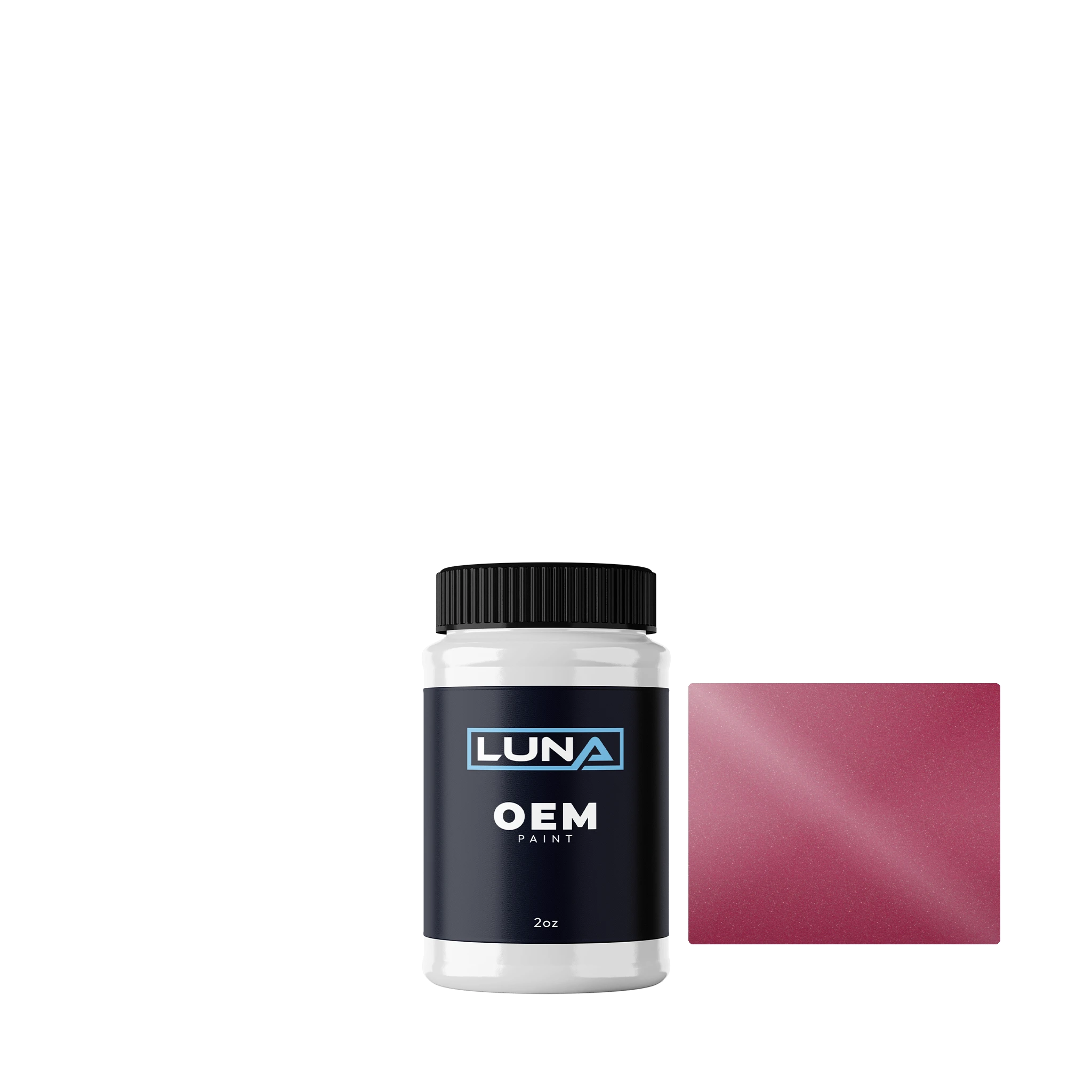 Nissan Moco Cherry P. M. ZEP | Luna OEM Basecoat - 2oz Touch Up Bottle w/ Brush