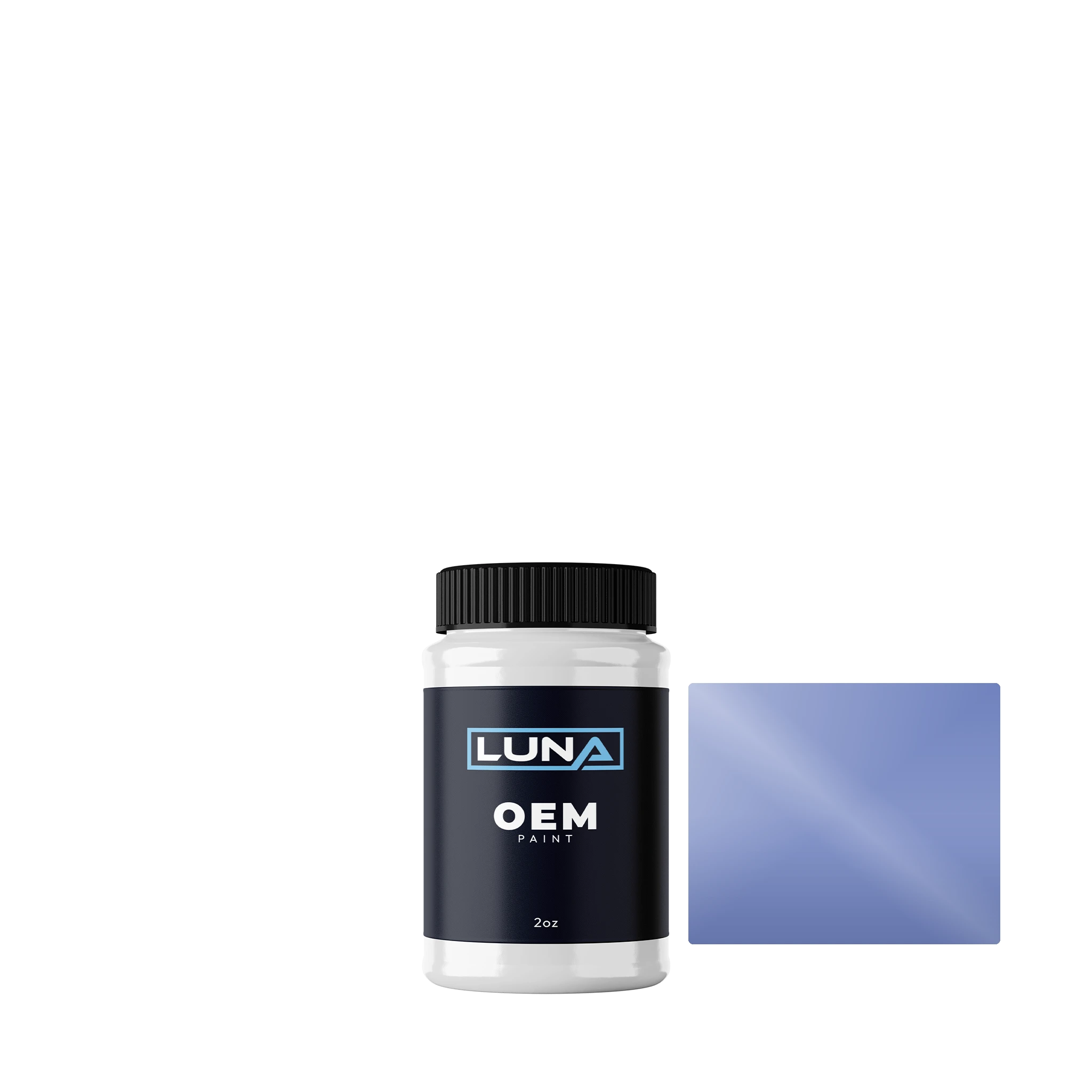 Tata Amethyst Blue M. TAT529 | Luna OEM Basecoat - 2oz Touch Up Bottle w/ Brush