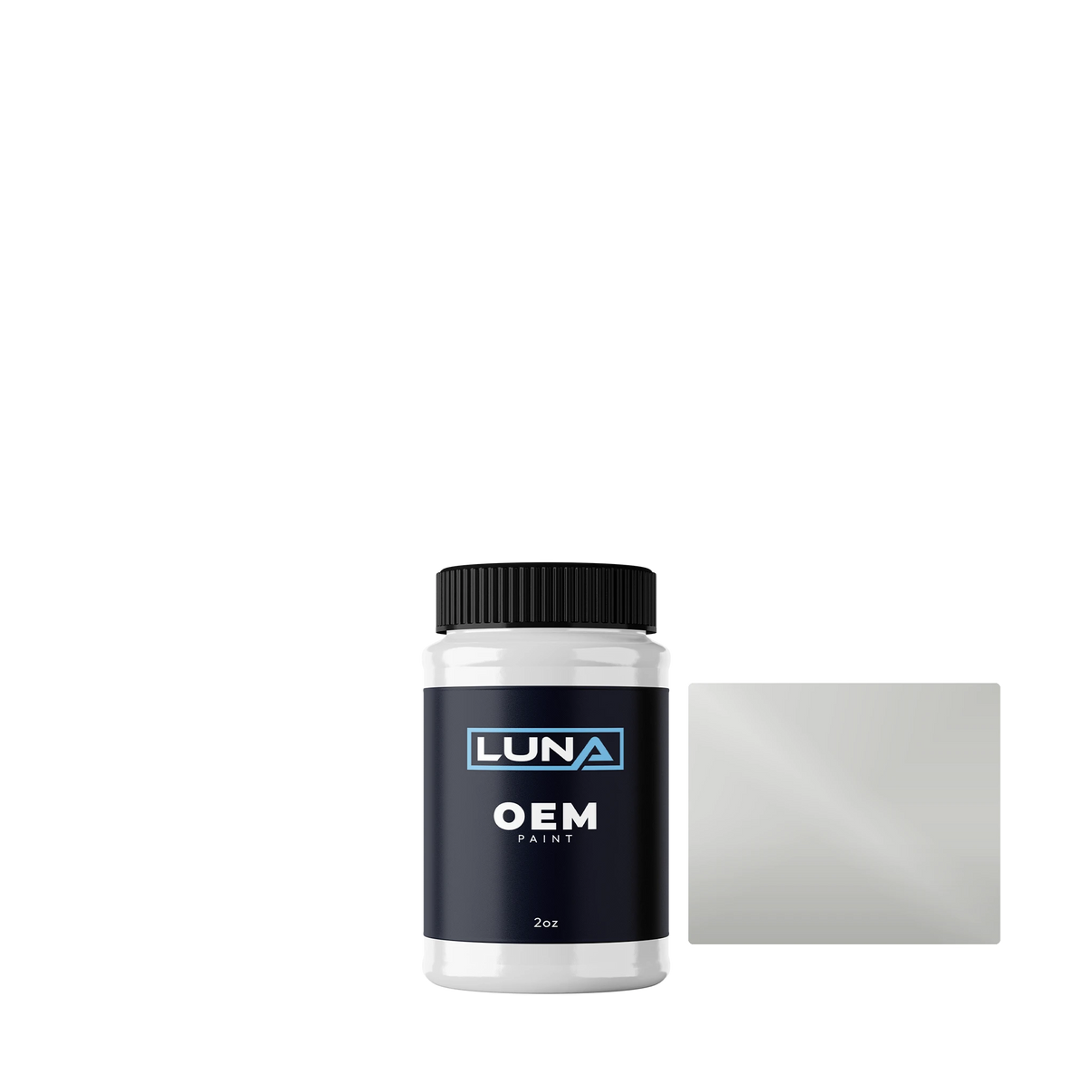 Gen. Motors Usa White Sands WA234L | Luna OEM Basecoat - 2oz Touch Up Bottle w/ Brush