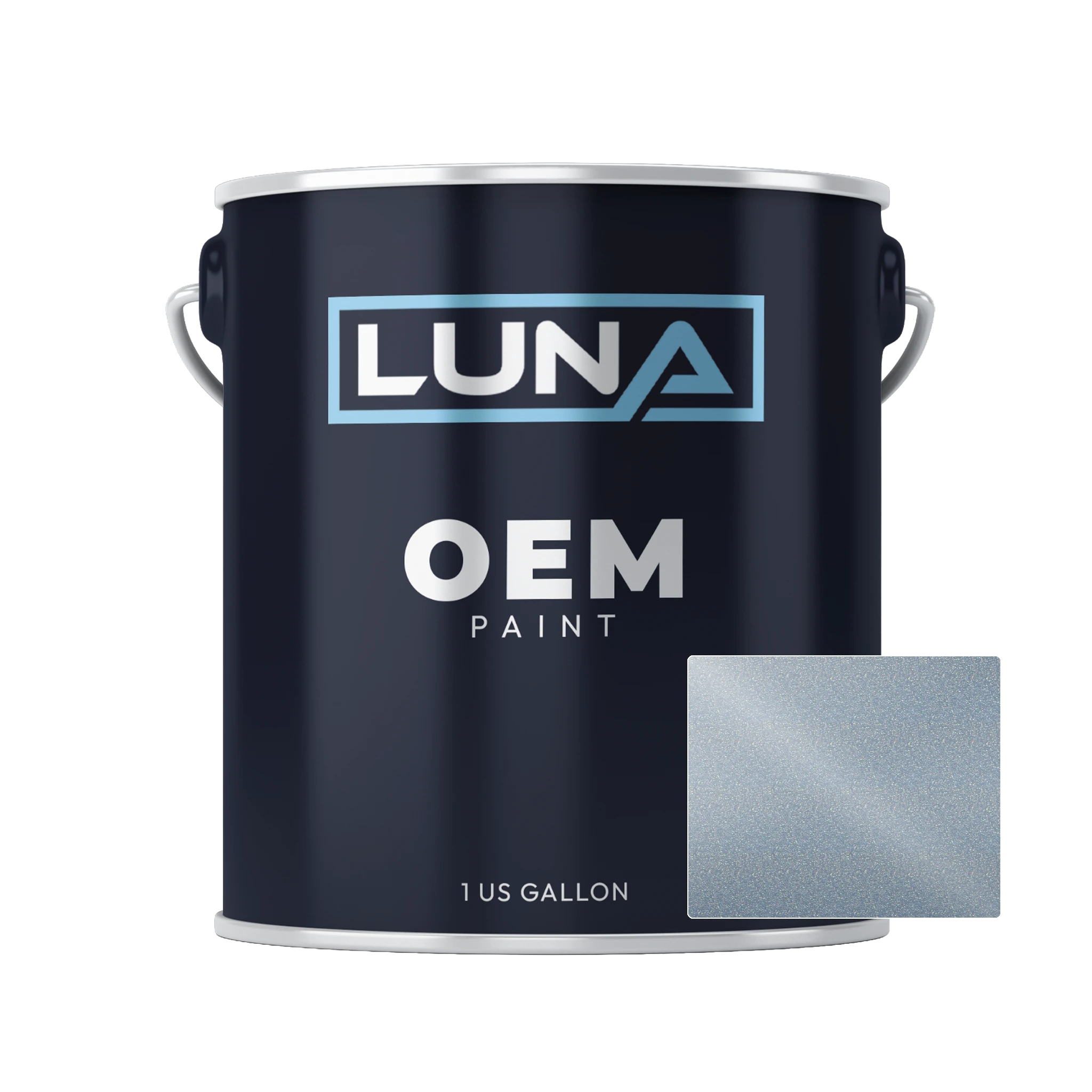 Hyundai Glacier Silver P. M. V8U | Luna OEM Basecoat - Gallon