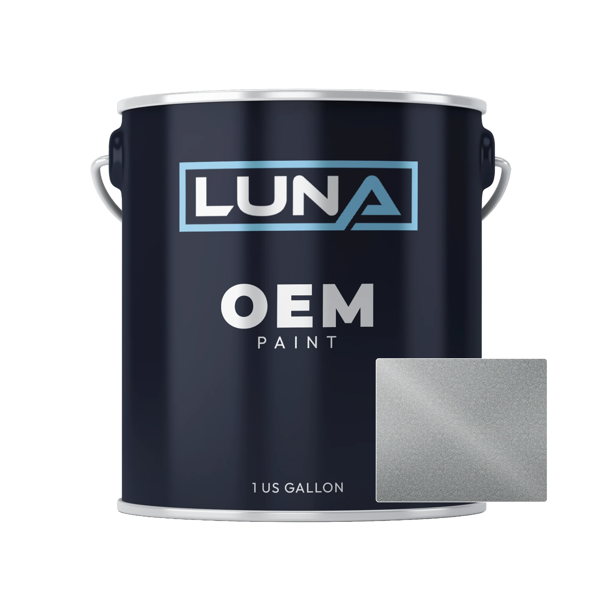 General Motors Radiant Silver M. GAN-636R | Luna OEM Basecoat - Gallon