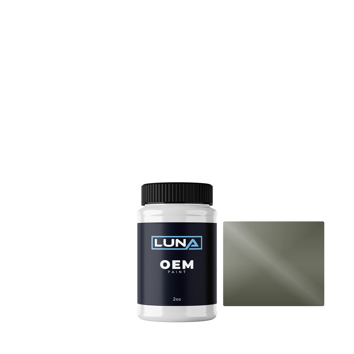 Rolls Royce Laurel Green M. 9510278 | Luna OEM Basecoat - 2oz Touch Up Bottle w/ Brush