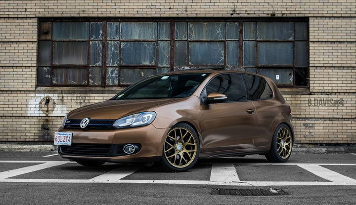 Mocha Brown Peelable Car Kit on a customer car