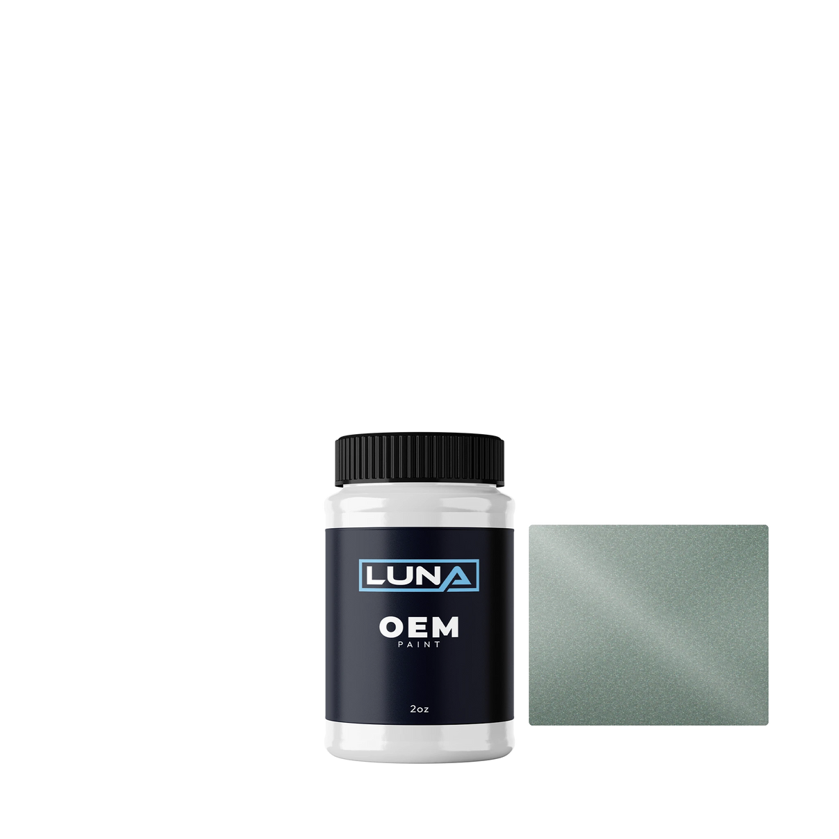 Volvo Light Green M. 302 | Luna OEM Basecoat - 2oz Touch Up Bottle w/ Brush