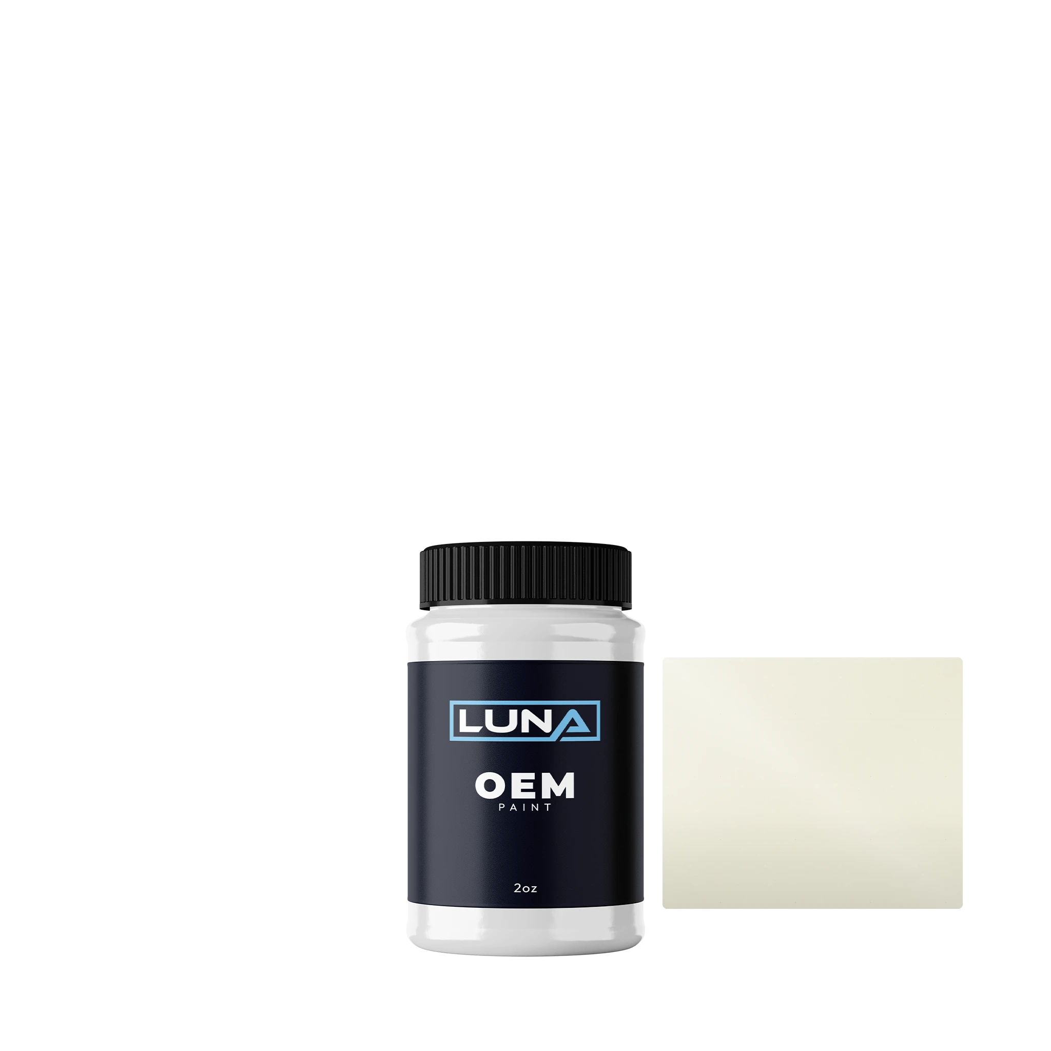 Suzuki Olympus White 31T | Luna OEM Basecoat - 2oz Touch Up Bottle w/ Brush