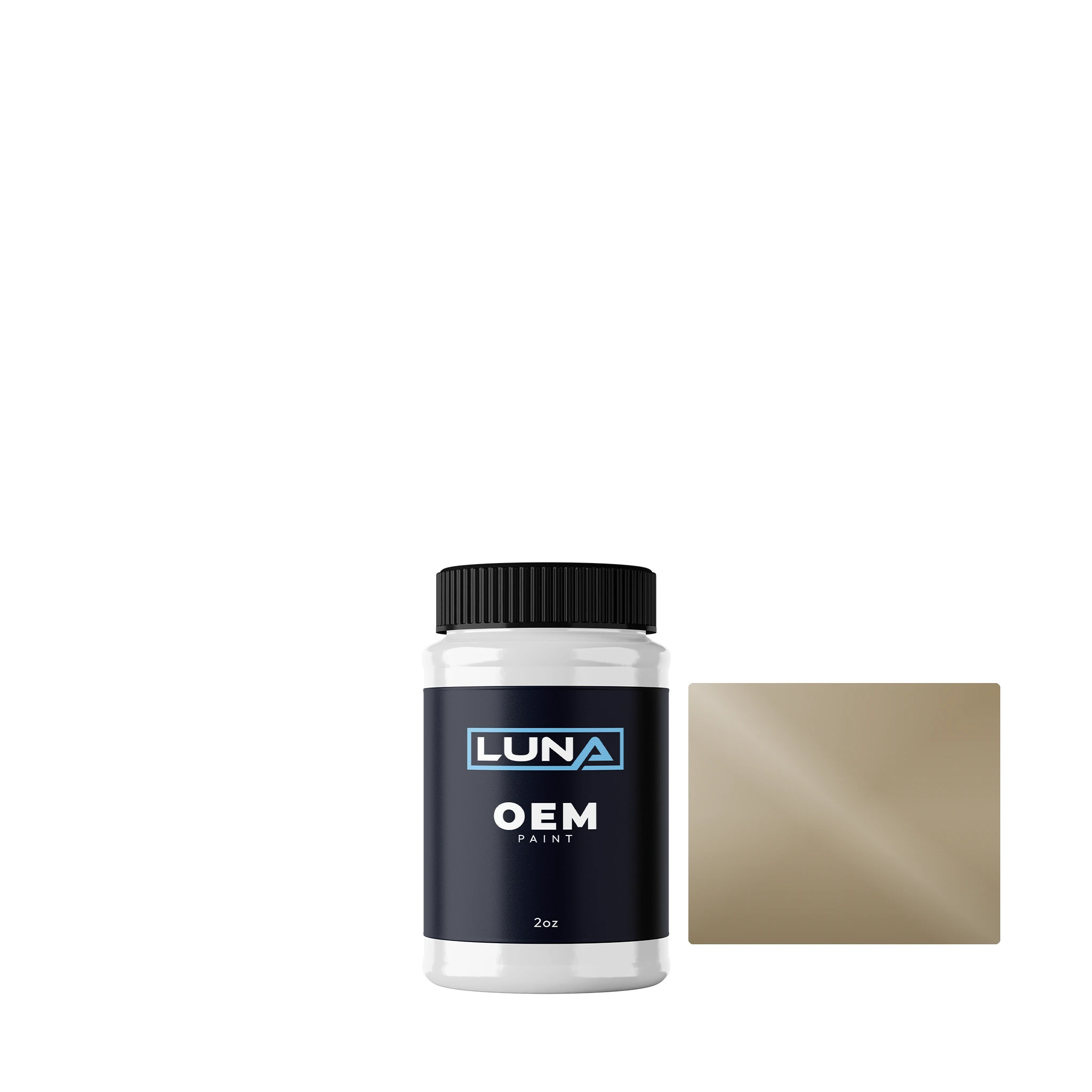 General Motors Interior: Gm 31-830k WA713S | Luna OEM Basecoat - 2oz Touch Up Bottle w/ Brush