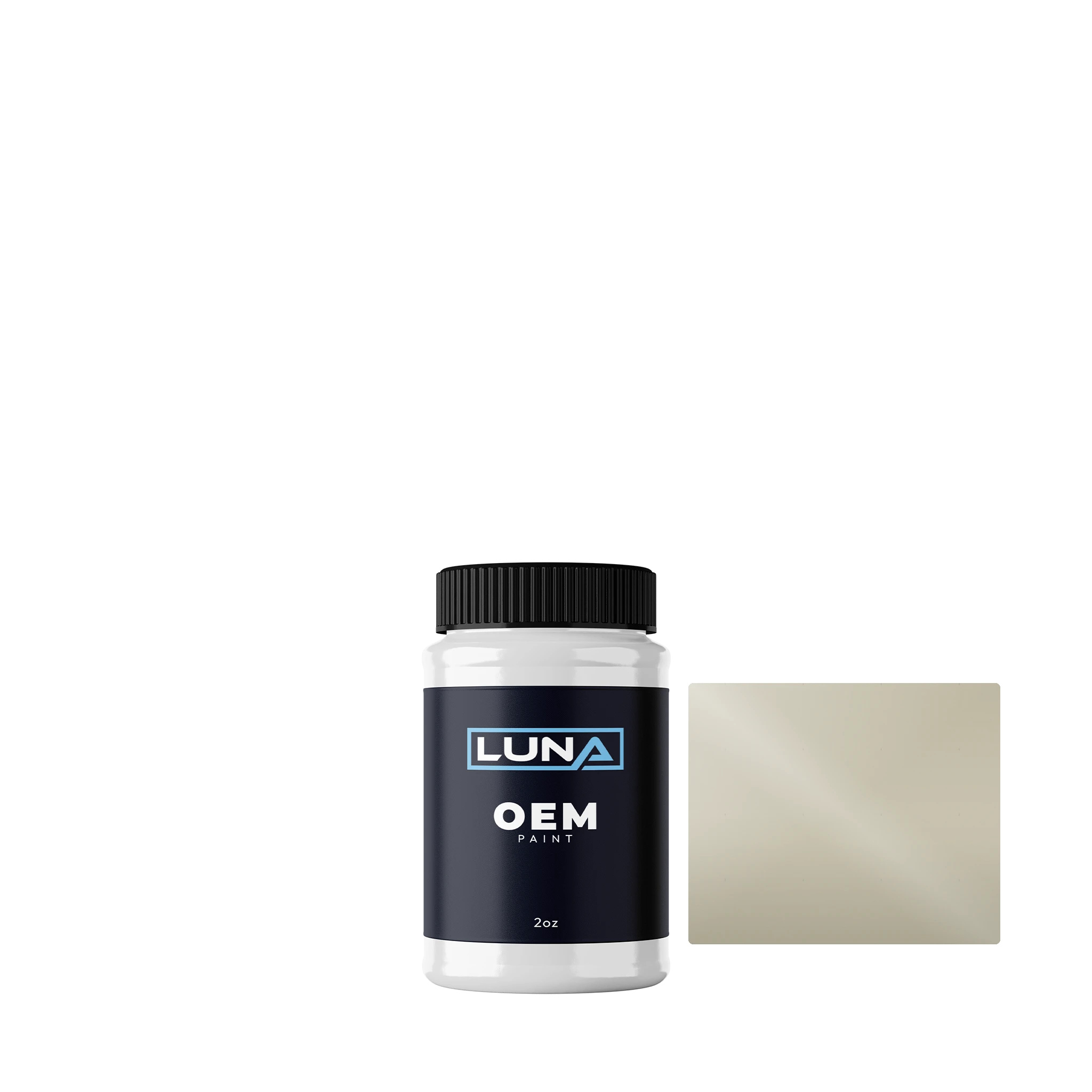 Bombardier Fleur De Sel / Beige B296 | Luna OEM Basecoat - 2oz Touch Up Bottle w/ Brush