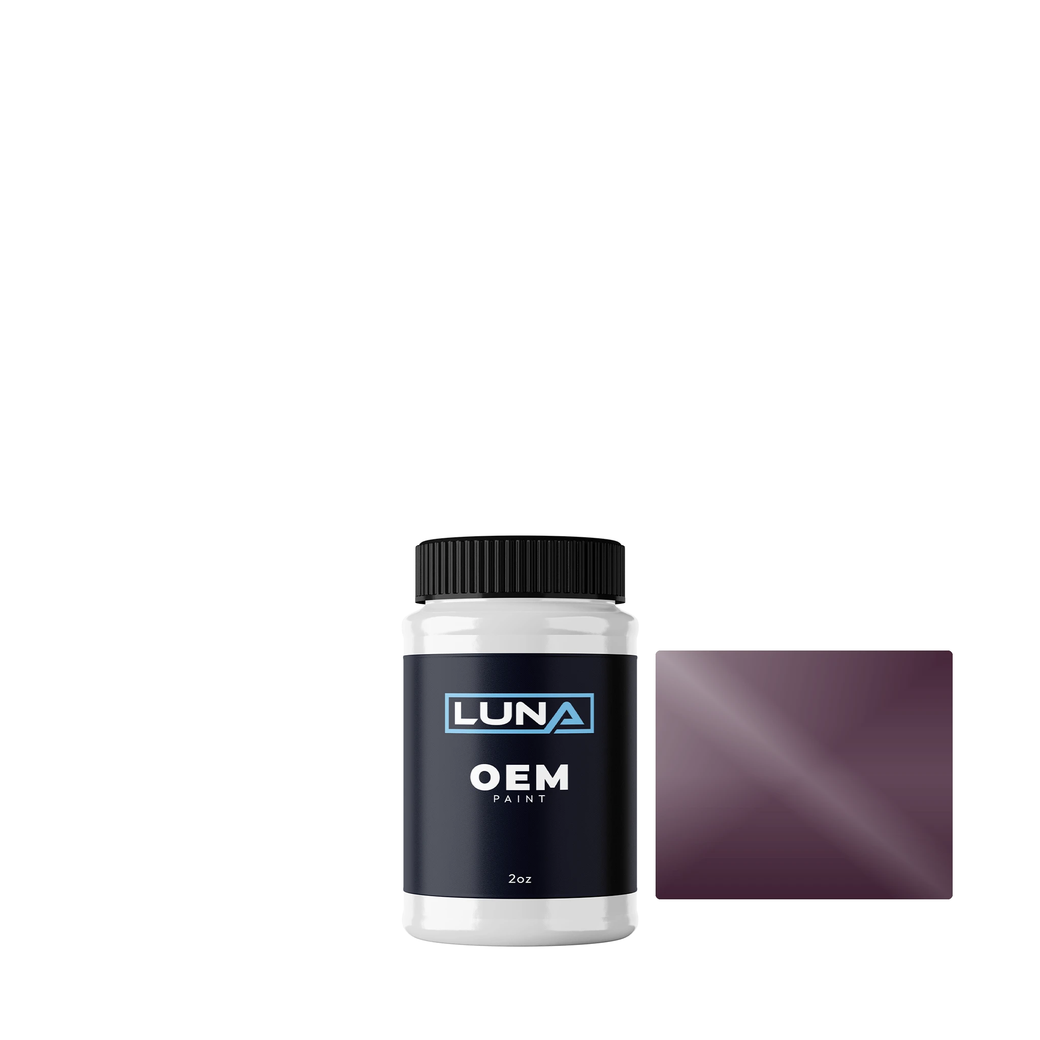 Honda Motorcycle Royal Magenta P. - 3c HON202 | Luna OEM Basecoat - 2oz Touch Up Bottle w/ Brush