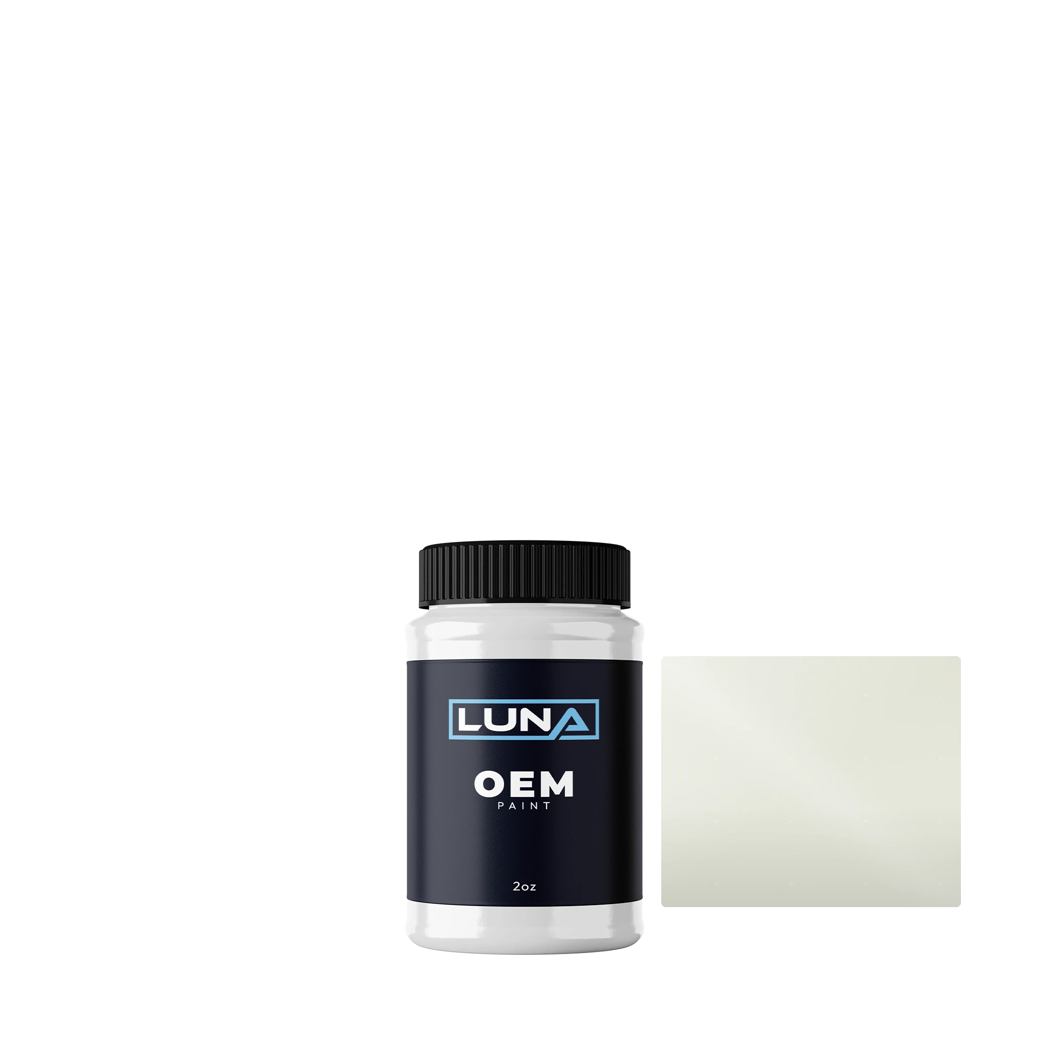 Kia Clear White 1 1D | Luna OEM Basecoat - 2oz Touch Up Bottle w/ Brush