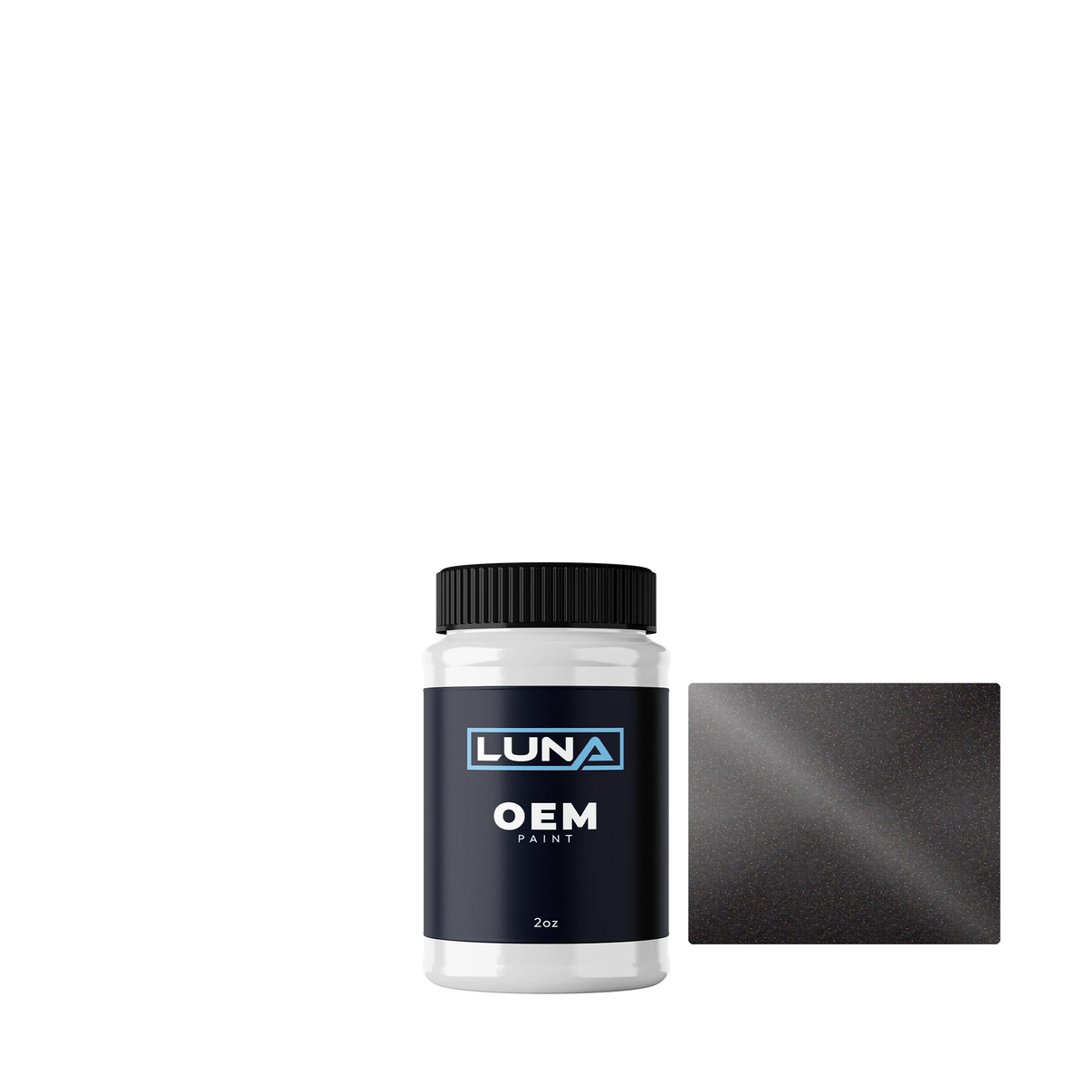 General Motors Storm Gray M. GGW-707S | Luna OEM Basecoat - 2oz Touch Up Bottle w/ Brush