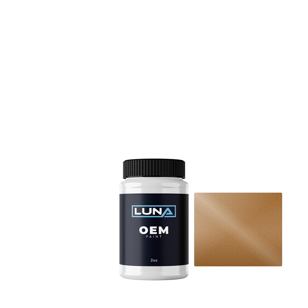 Ford Byzantine/saturn Gold M. F4P | Luna OEM Basecoat - 2oz Touch Up Bottle w/ Brush