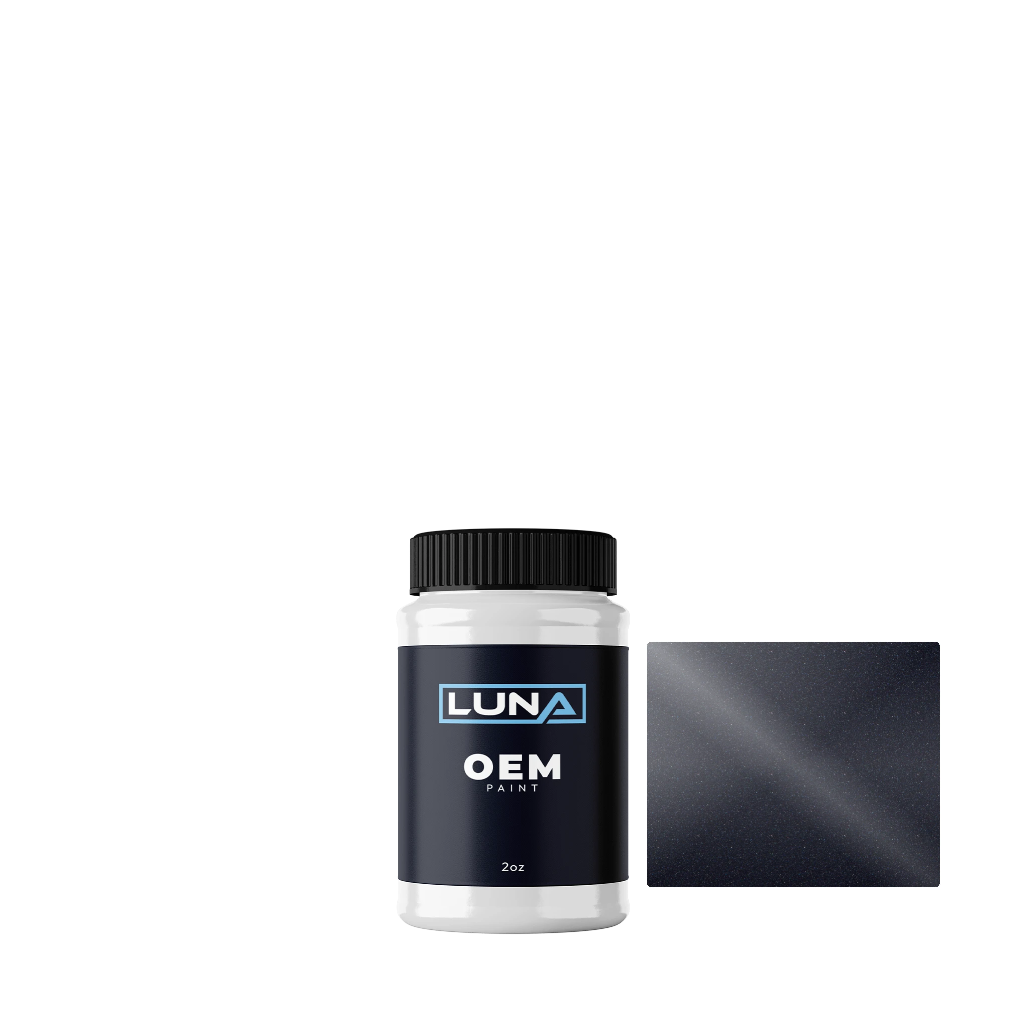 Nissan Dark Blue P. BS3 | Luna OEM Basecoat - 2oz Touch Up Bottle w/ Brush