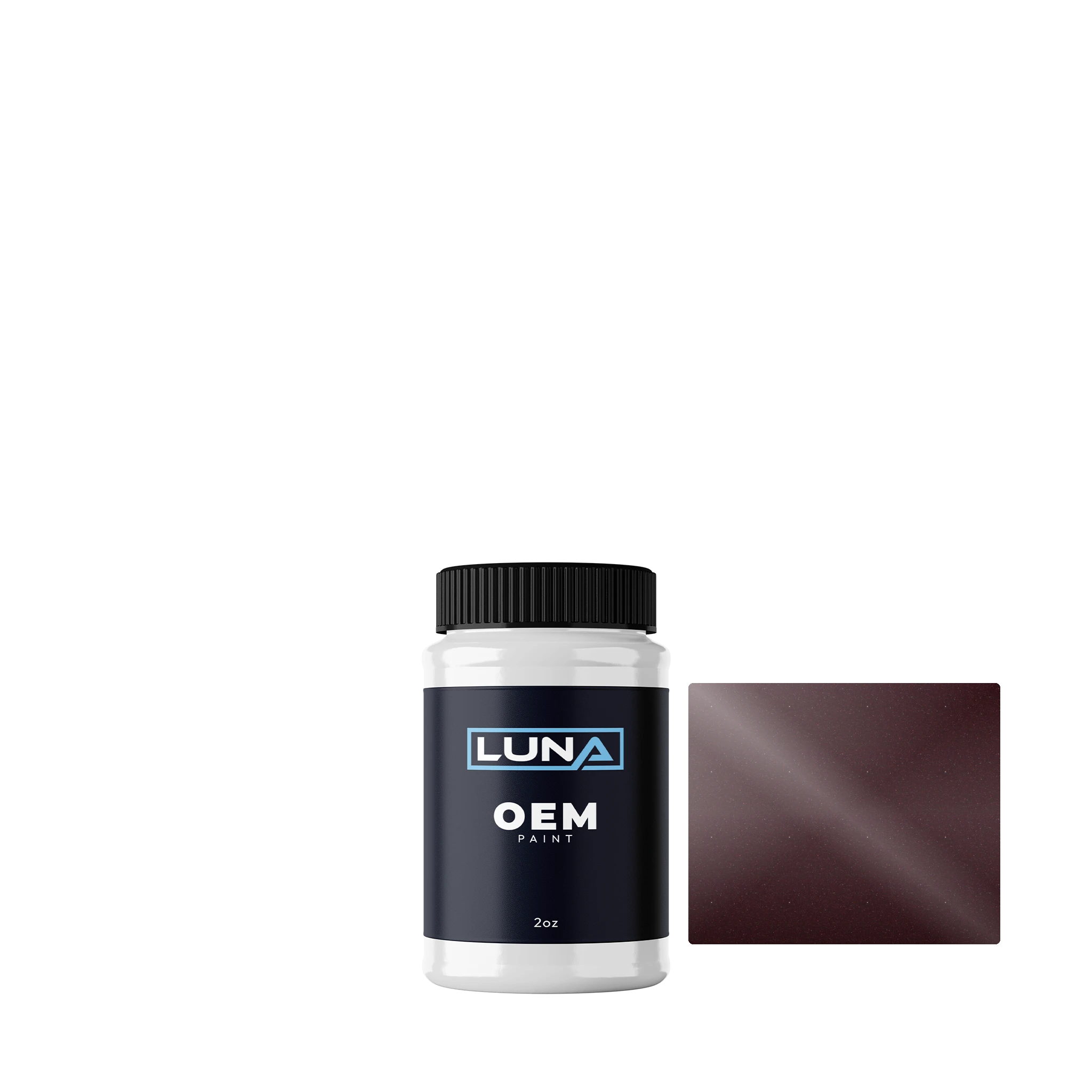 Ford Usa Medium Currant Red M. 9G-6381 | Luna OEM Basecoat - 2oz Touch Up Bottle w/ Brush