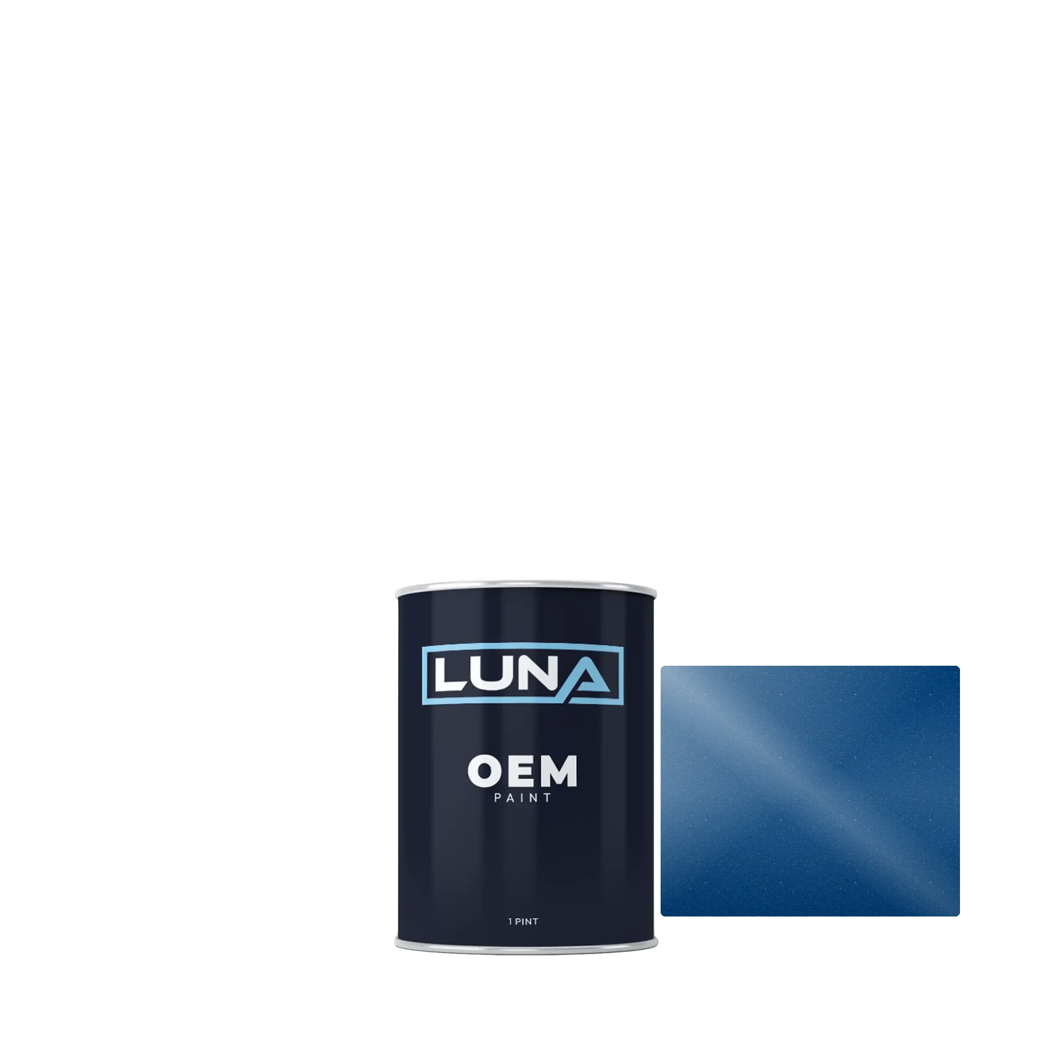 Alpine Bleu Alpine Nacre M. RQR | Luna OEM Basecoat - Pint