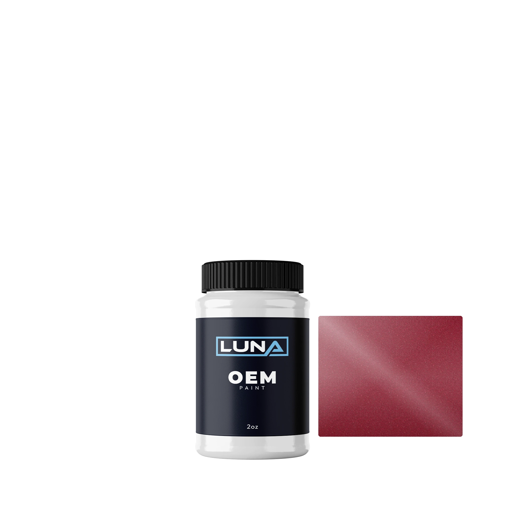 Ford Jupiter/dark Red M. 234 | Luna OEM Basecoat - 2oz Touch Up Bottle w/ Brush