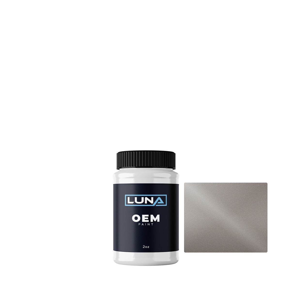 Mini Roof Top Grey M. WB47 | Luna OEM Basecoat - 2oz Touch Up Bottle w/ Brush