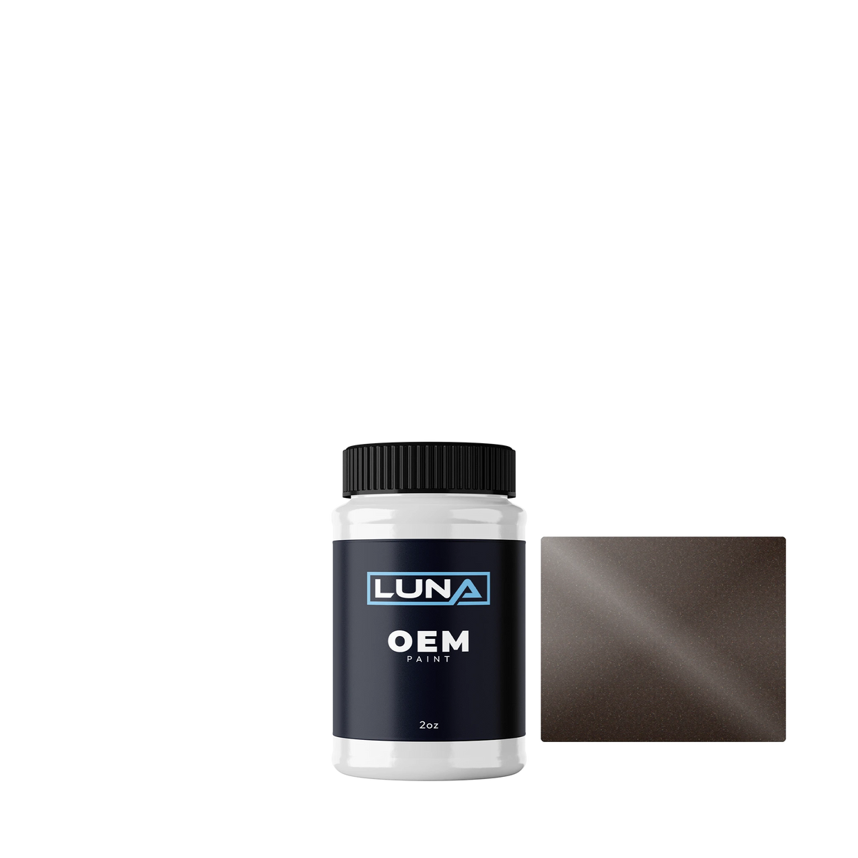 Audi | VW Mendozabraun M. T8U | Luna OEM Basecoat - 2oz Touch Up Bottle w/ Brush