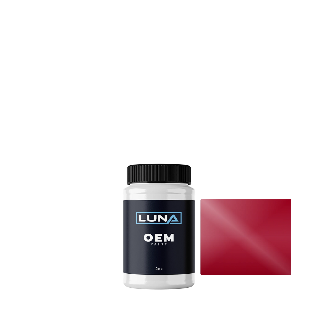 Alfa Romeo Rosso Smalto 169A | Luna OEM Basecoat - 2oz Touch Up Bottle w/ Brush