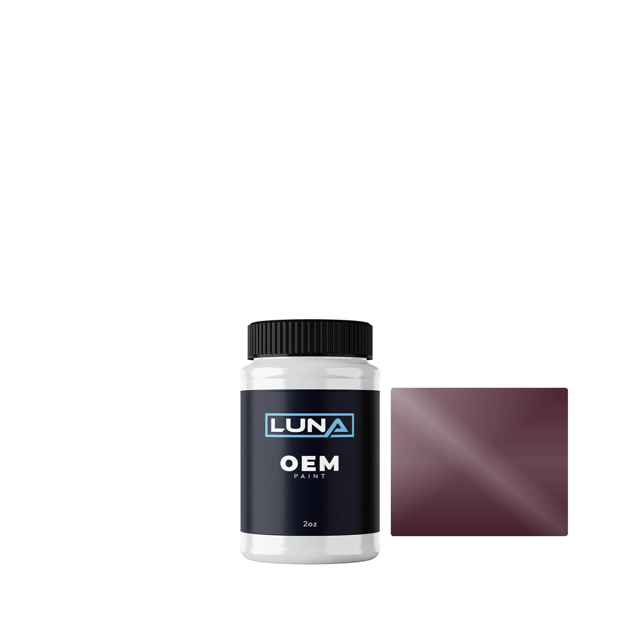 Nissan Reddish Purple P. LS1 | Luna OEM Basecoat - 2oz Touch Up Bottle w/ Brush
