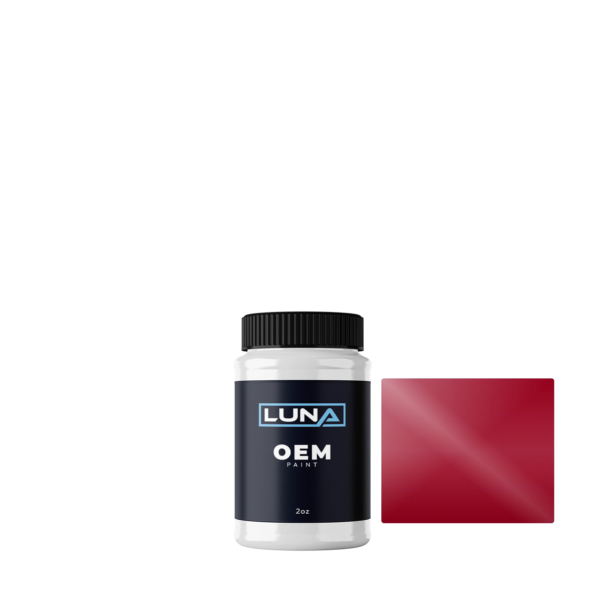 BMW Karmesinrot YA61 | Luna OEM Basecoat - 2oz Touch Up Bottle w/ Brush