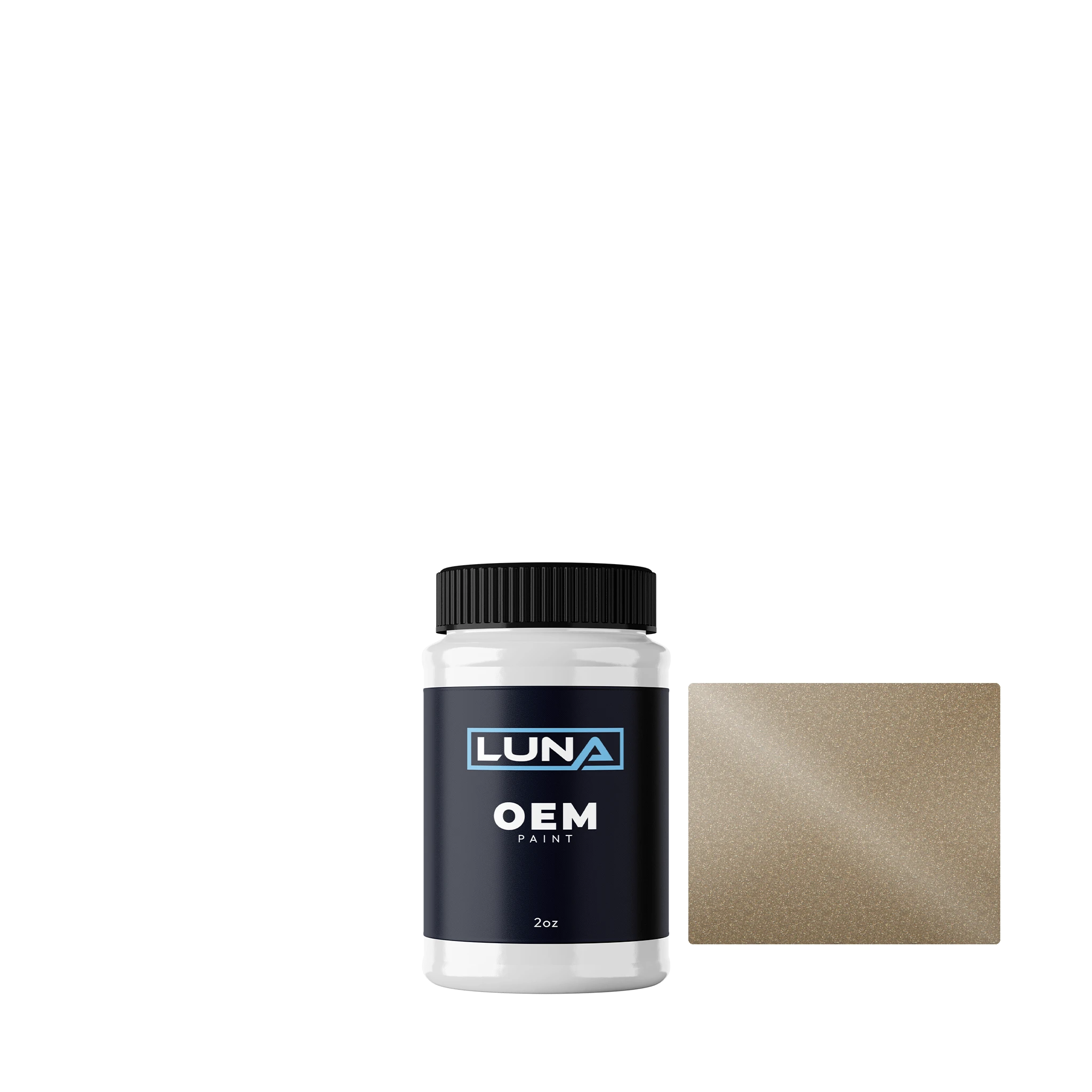 Seat Beige Albero M. LS1N | Luna OEM Basecoat - 2oz Touch Up Bottle w/ Brush