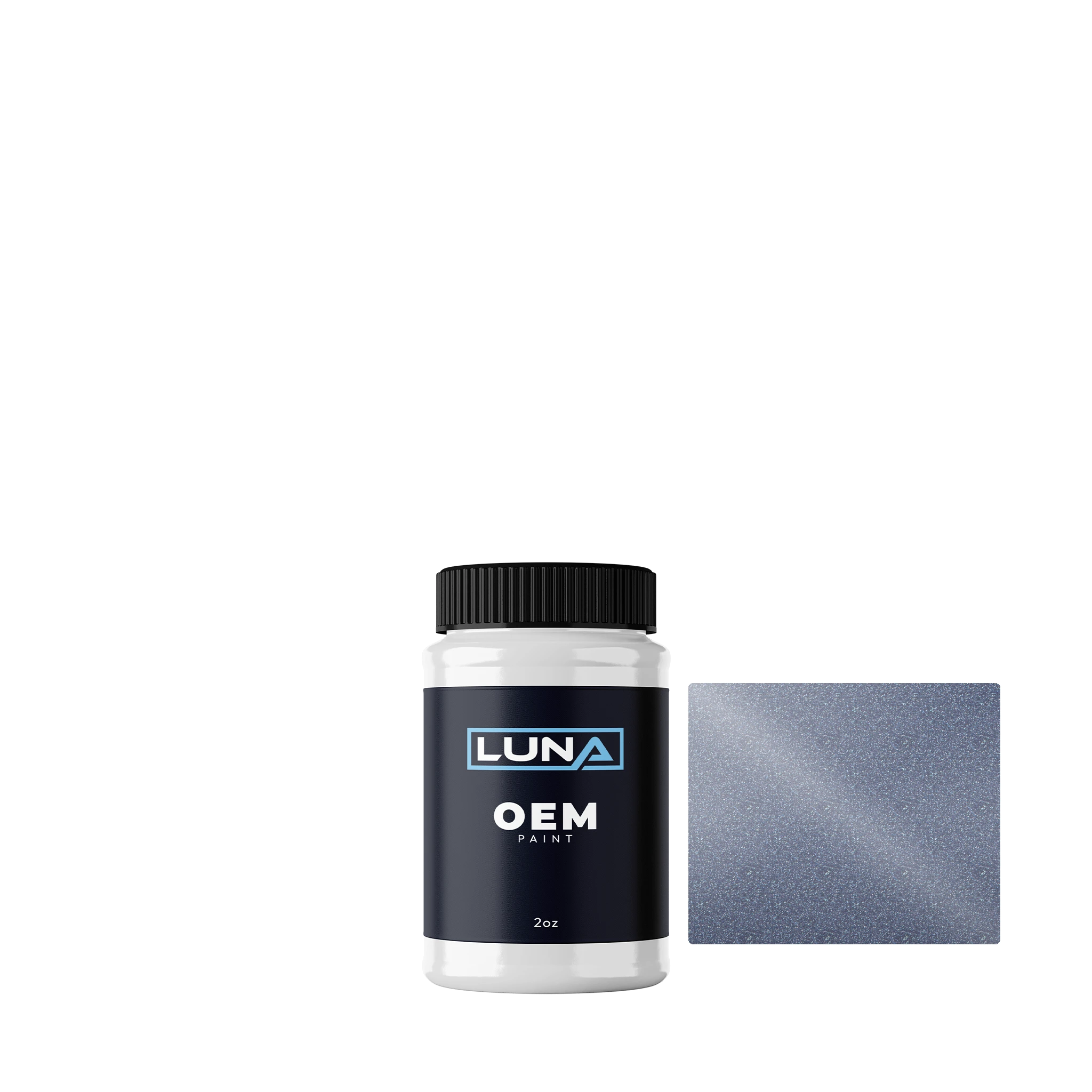 Ford Australia Portofino Blue M. XC | Luna OEM Basecoat - 2oz Touch Up Bottle w/ Brush