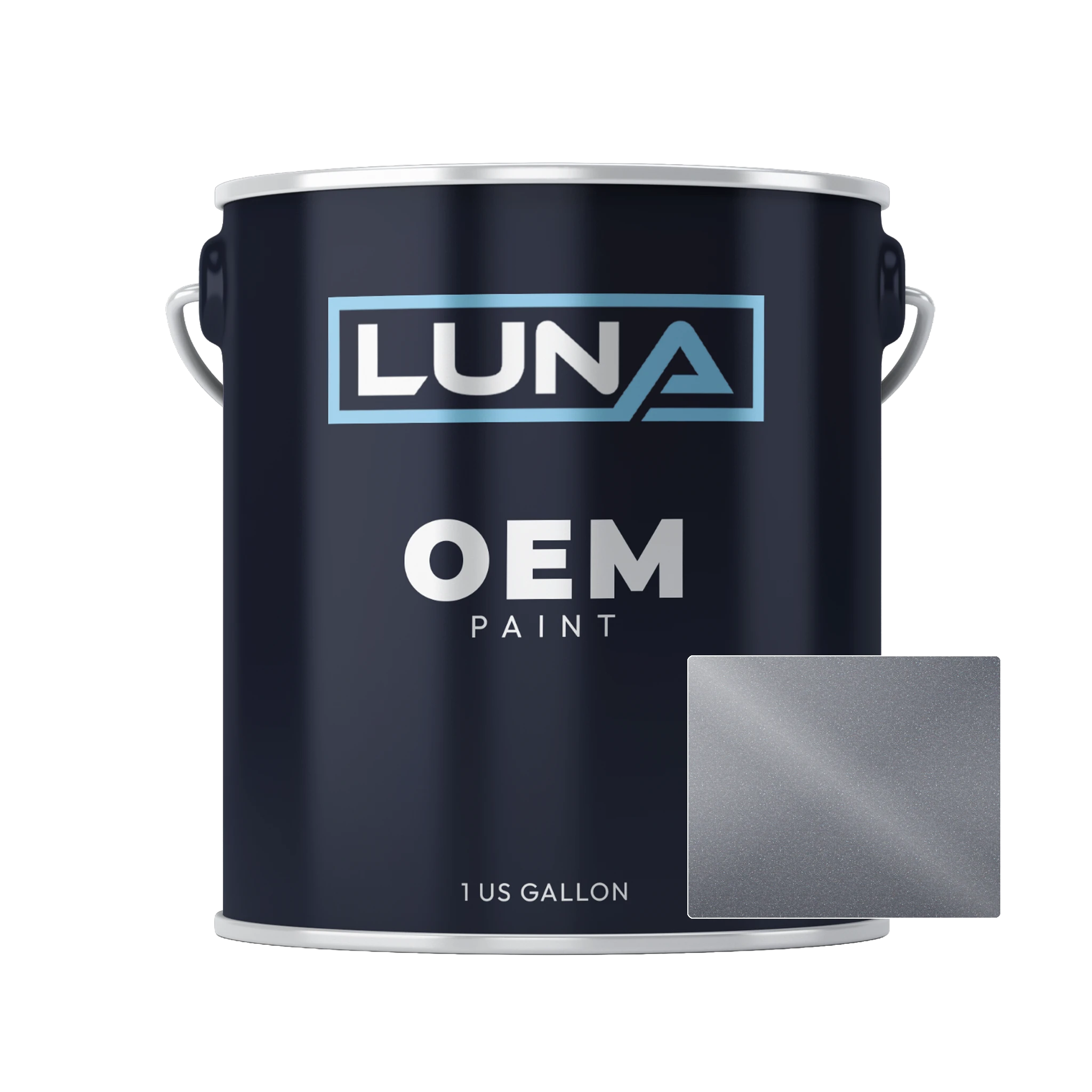 Fiat Grigio Nickel M. 1 652 | Luna OEM Basecoat - Gallon