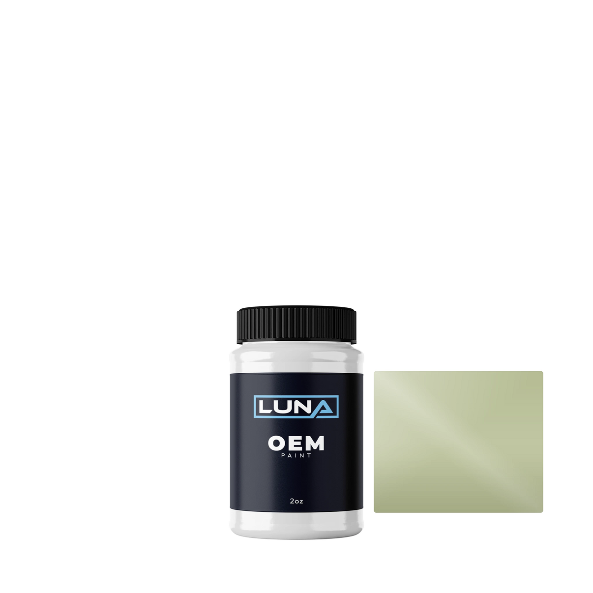Proton Chartreuse Green M. L47 | Luna OEM Basecoat - 2oz Touch Up Bottle w/ Brush