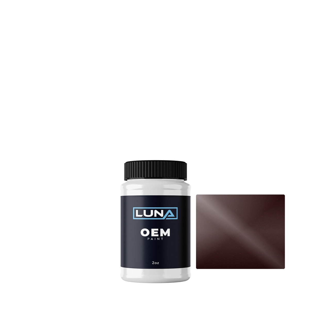 Nissan Brownish Red P. CP2 | Luna OEM Basecoat - 2oz Touch Up Bottle w/ Brush