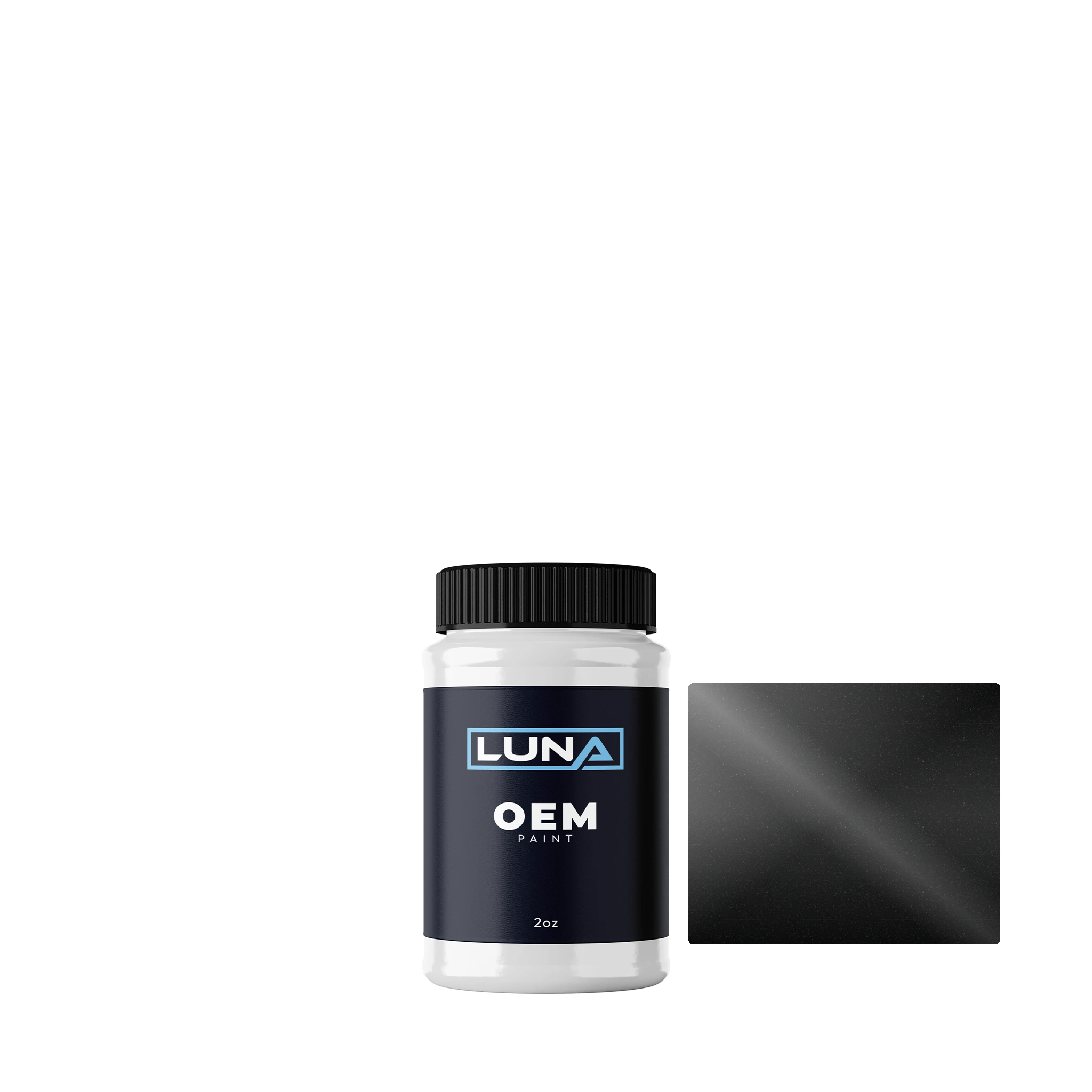 Nissan Black M. 1 Z11 | Luna OEM Basecoat - 2oz Touch Up Bottle w/ Brush