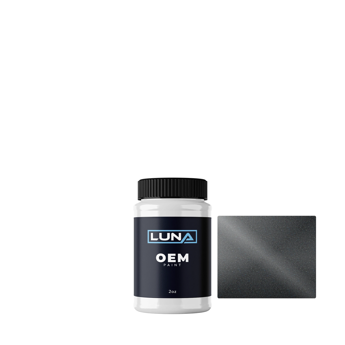 Subaru Magnetite Gray M. P8Y | Luna OEM Basecoat - 2oz Touch Up Bottle w/ Brush